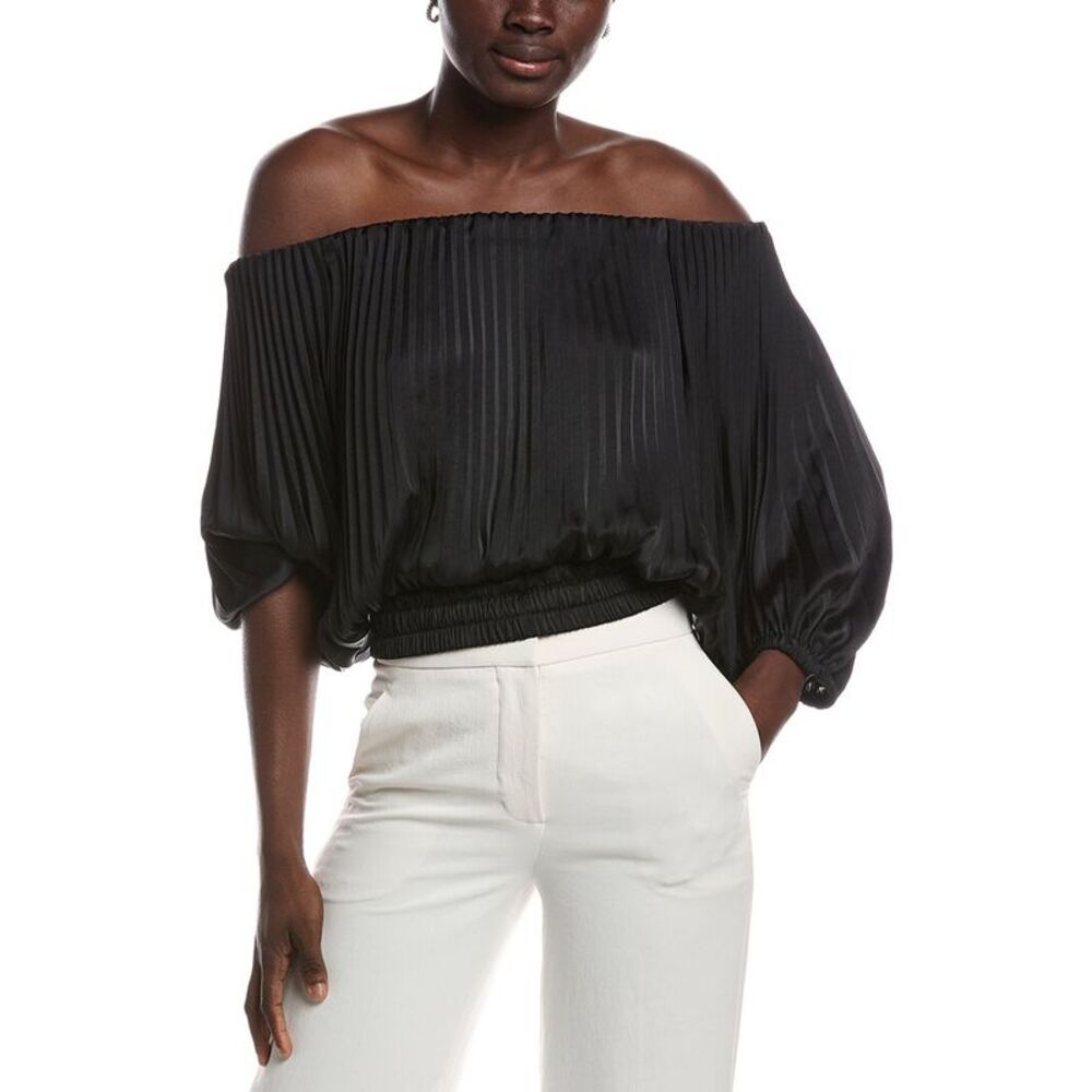 A.L.C. Womens  Sienna Top, Black
